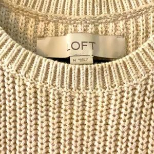 Loft sleeveless sweater